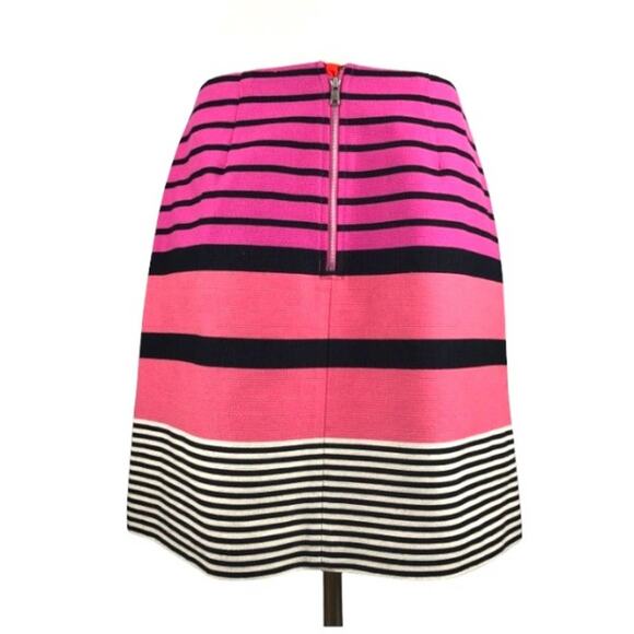 NWT LOFT Color-Block Stripe Skirt - Picture 3 of 7
